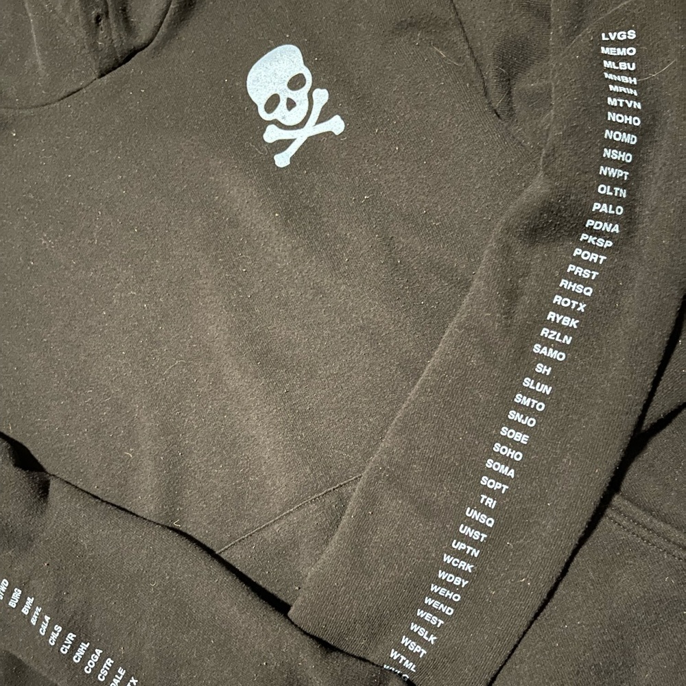 Soul cycle black logo hoodie